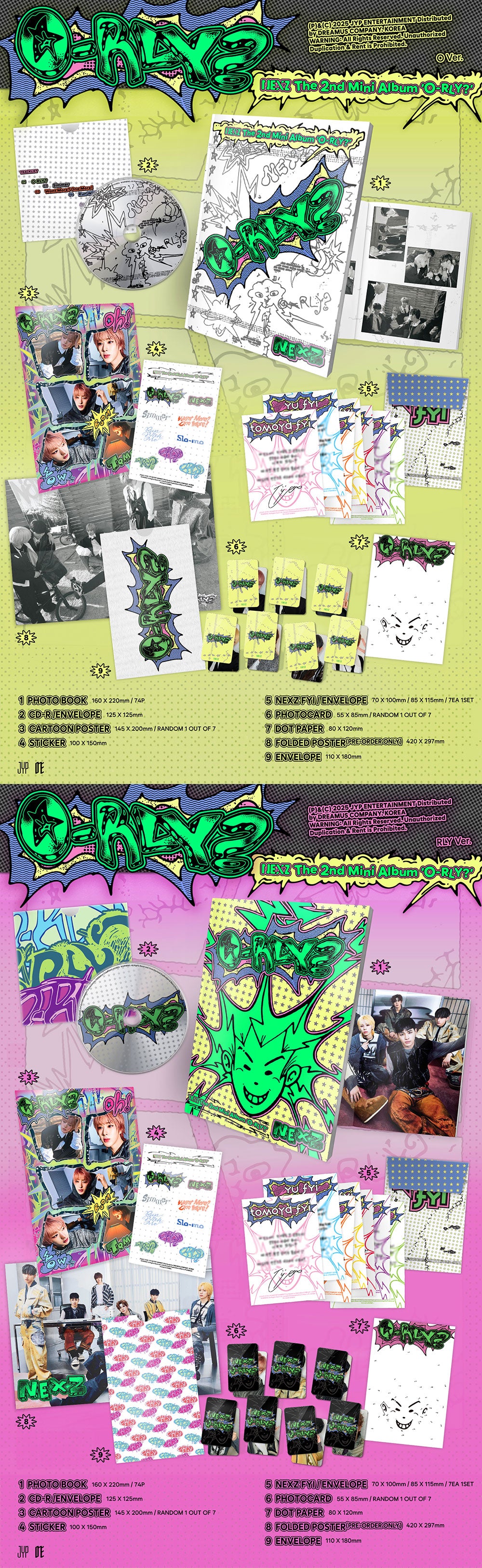NEXZ - 2nd Mini Album ‘O-RLY?’