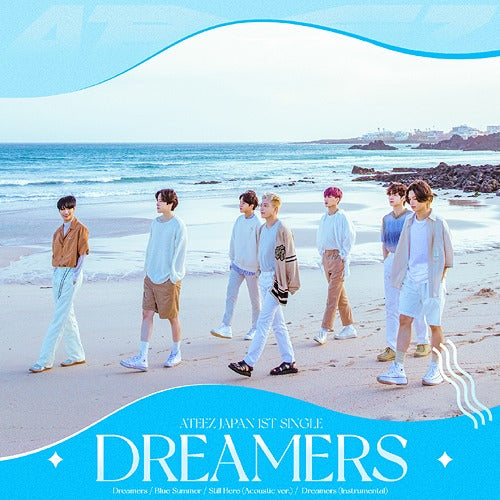 ATEEZ - Japan 1st Single Album ‘DREAMERS’ (CD + DVD / Type B)