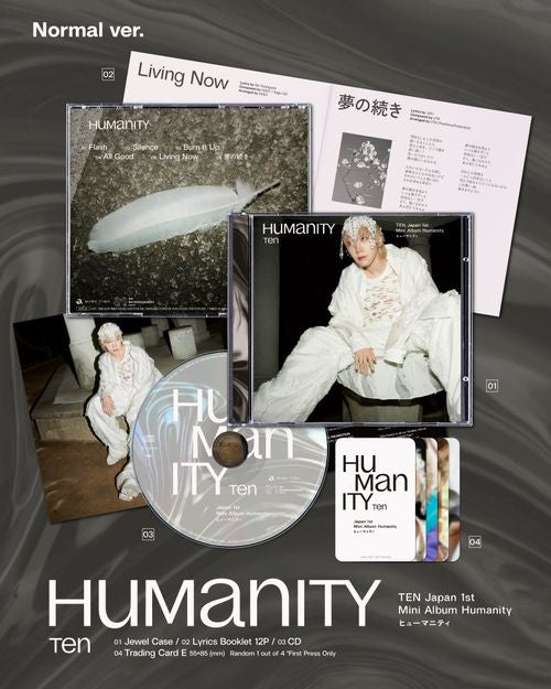 [PRE-ORDER] TEN - Japanese Album Humanity (Regular Edition)