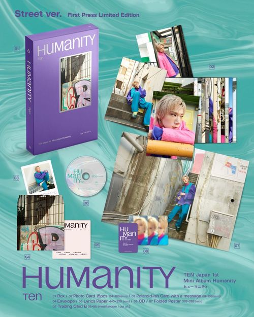 【新品未開封4枚セット】TEN humanity LP record ver. レコード】TEN/Humanity【アナログ(12インチ)/初回生産限定盤 LP