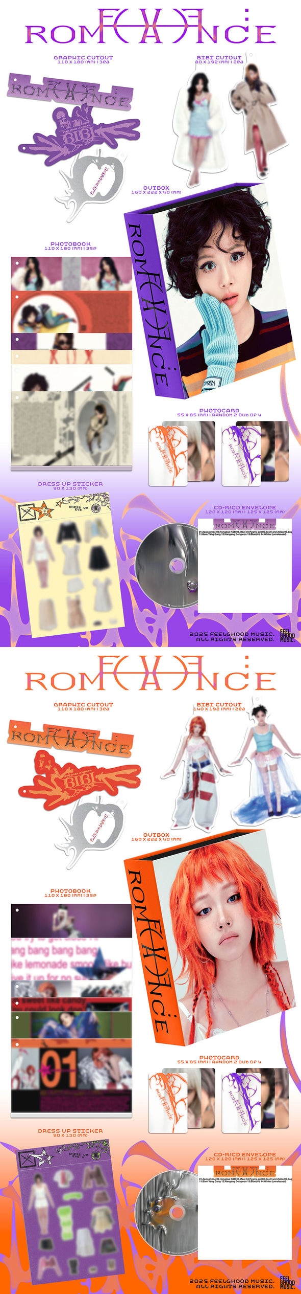 [PRE-ORDER] BIBI - 2nd Album ‘EVE:ROMANCE’