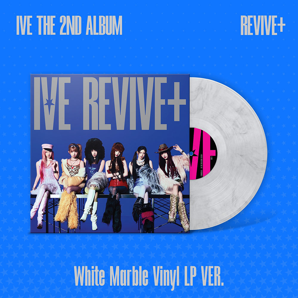 [PRE-ORDER] IVE - THE 2ND ALBUM ‘REVIVE+’ (White Marble Vinyl LP VER.)