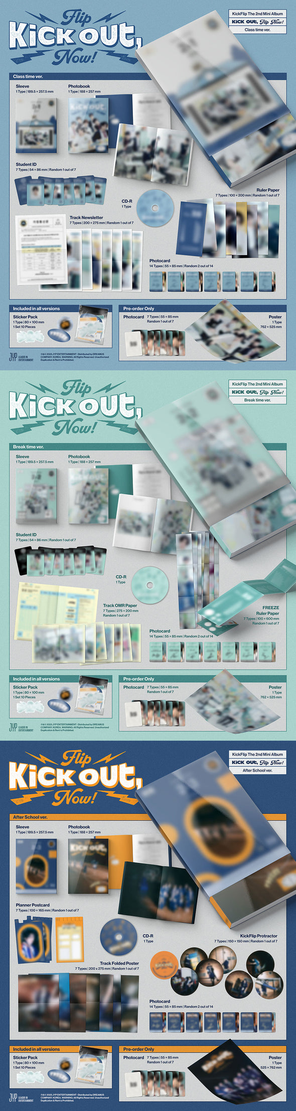 [PRE-ORDER] KickFlip - 2nd Mini Album ‘Kick Out, Flip Now!’