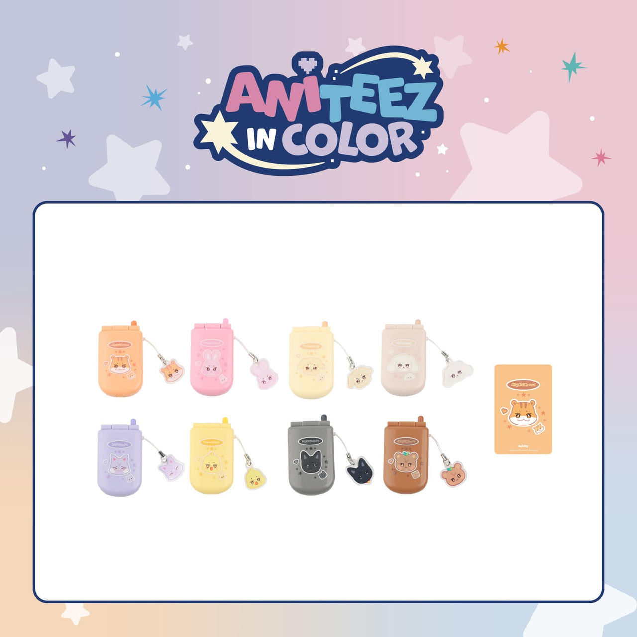 [PRE-ORDER] ATEEZ - ‘ANITEEZ in Color’ (Miniature Phone Set)