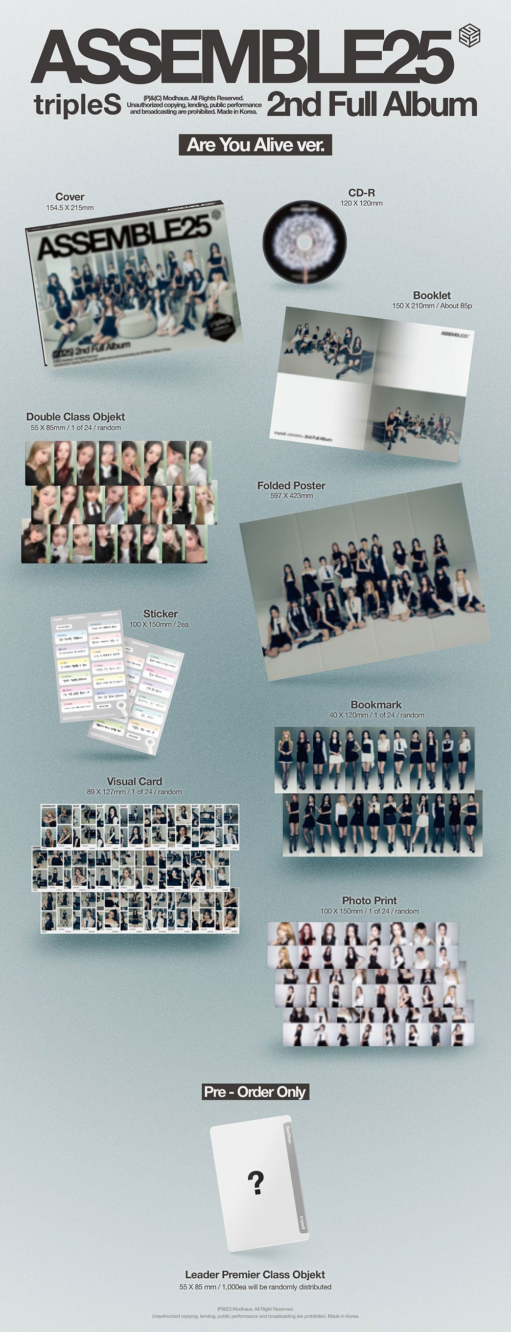 TripleS - 2nd Full Album 'ASSEMBLE25'