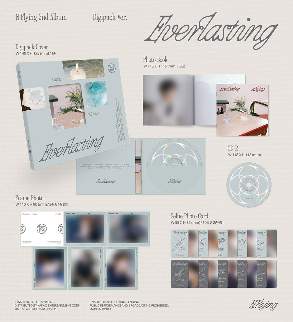 N.FLYING - 2nd Album ‘Everlasting’ (Digipack)