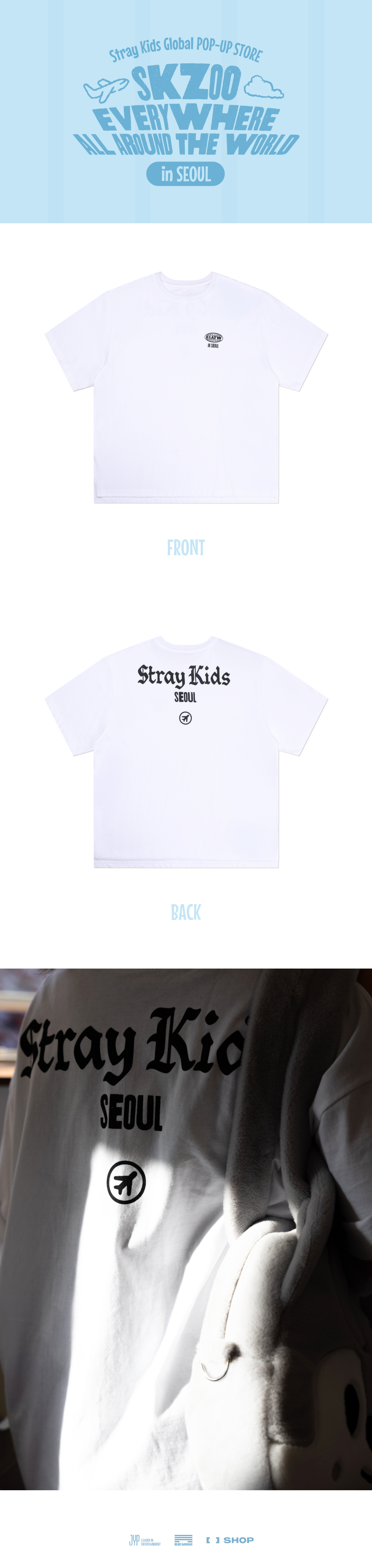 [PRE-ORDER] SKZOO Everywhere All Around The World - T-Shirt Seoul Ver