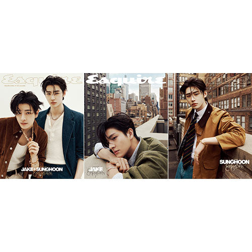 JAKE X SUNGHOON (Enhypen) - Esquire Magazine 2025 June Issue