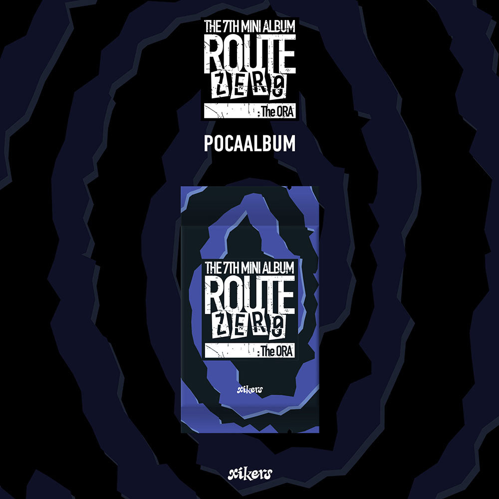 [PRE-ORDER] XIKERS - 7th Mini Album 'ROUTE ZERO: The Ora' (POCA Ver)
