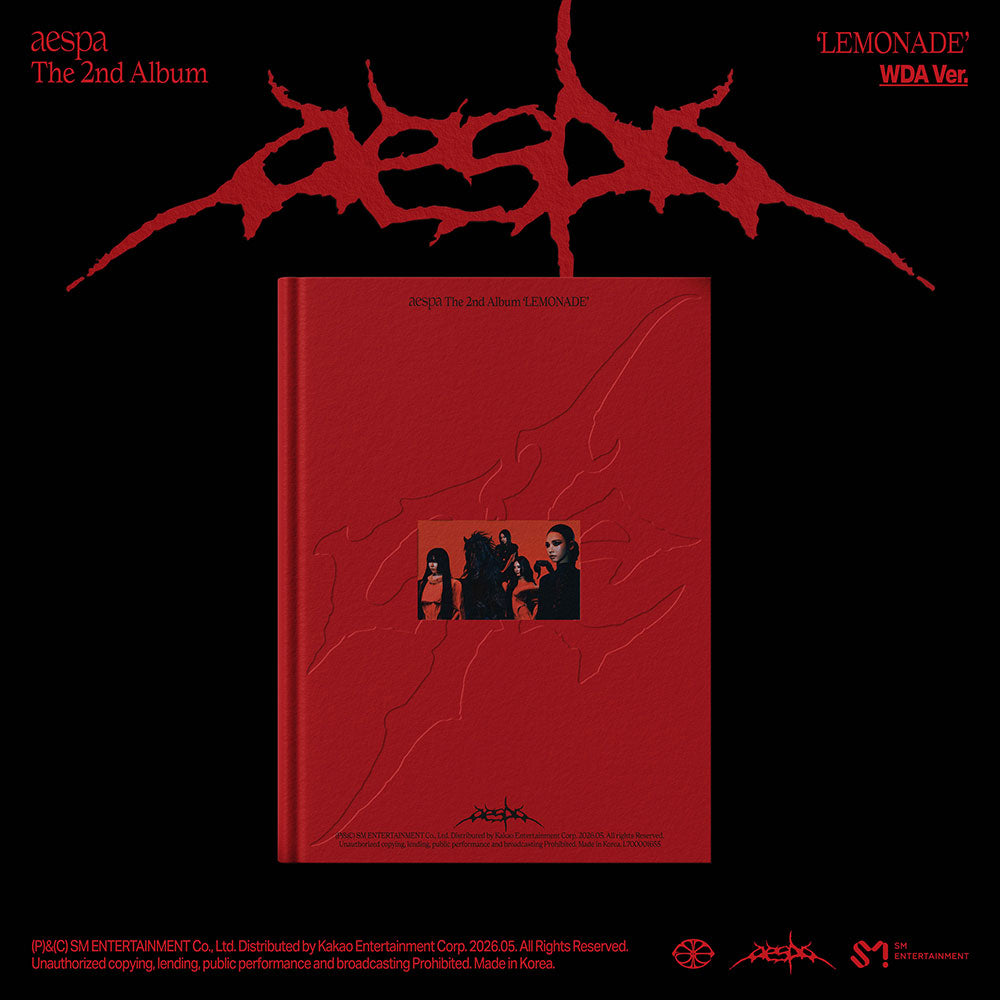 [PRE-ORDER] AESPA - 2nd Regular Album ‘LEMONADE’ (WDA ver.)