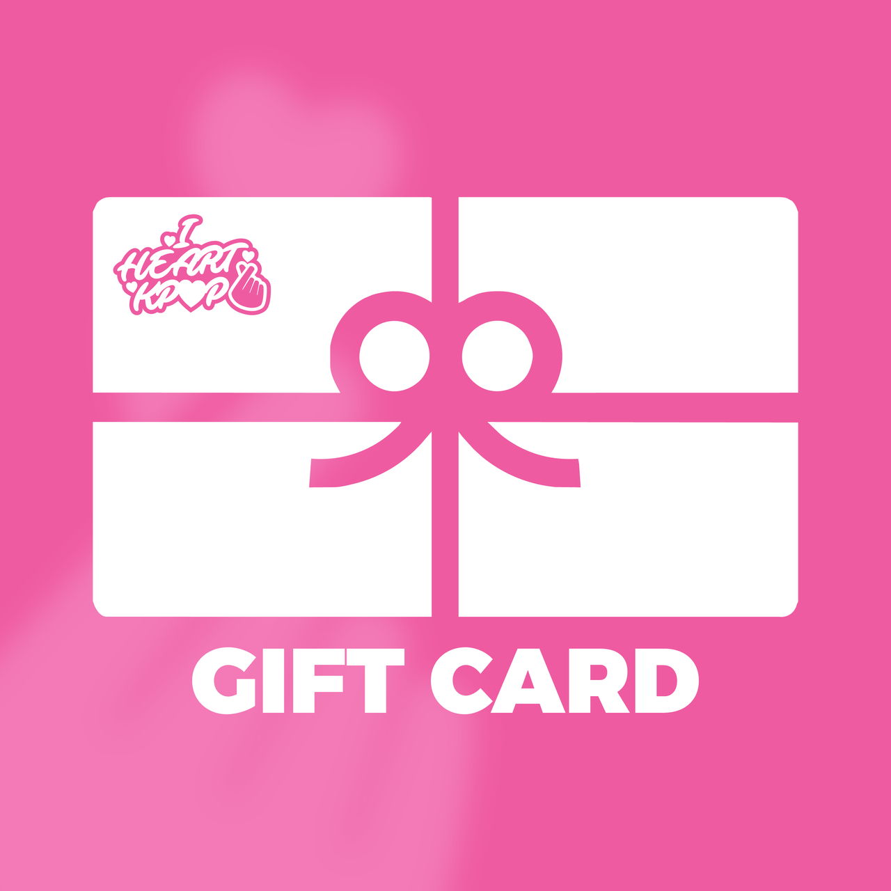 'I HEART KPOP' Gift Card