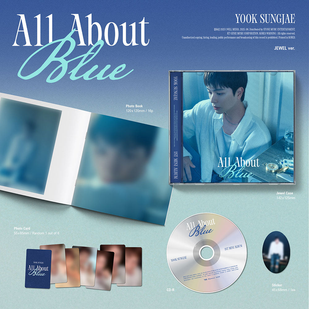 YOOK SUNGJAE - ‘All About Blue’ (JEWEL VER)