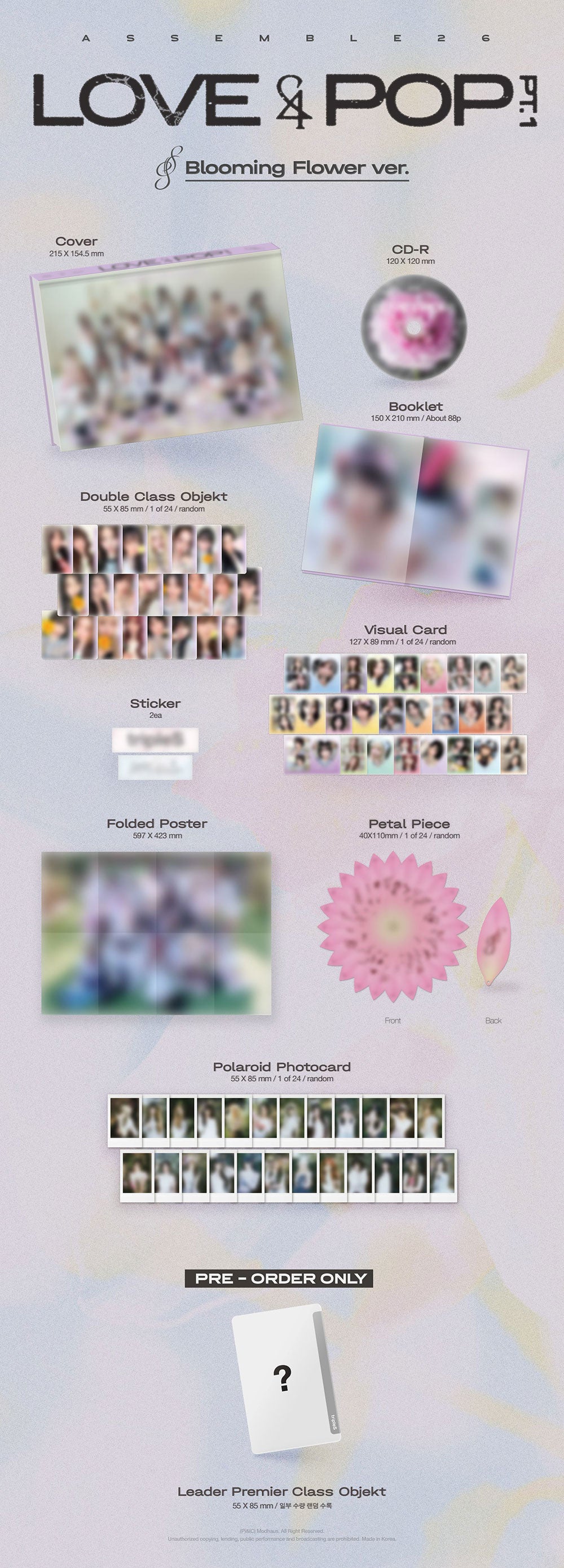 [PRE-ORDER] TRIPLES - 'LOVE&POP' PT.1 (Photobook ver)