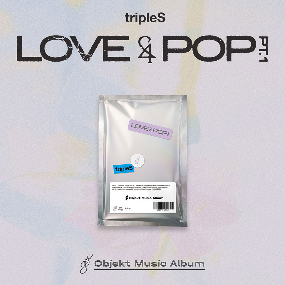 [PRE-ORDER] TRIPLES - 'LOVE&POP' PT.1 (Objekt Music Album ver)