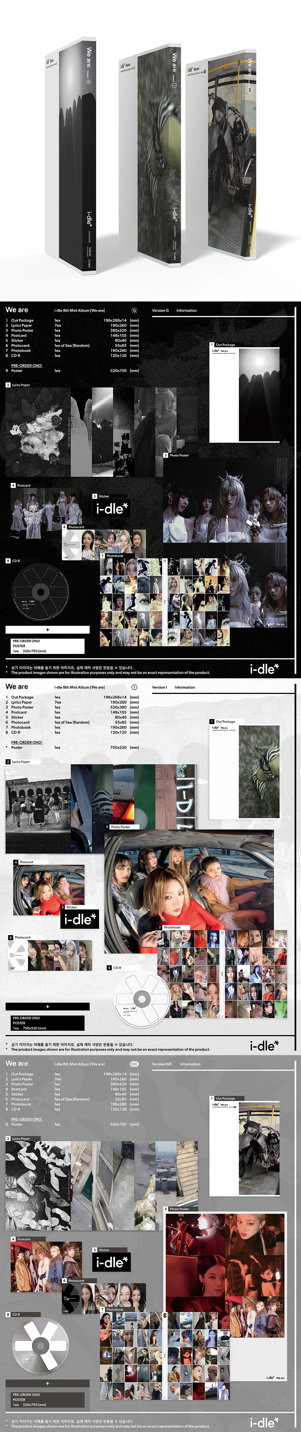 I-DLE - 8th Mini Album 'We Are'