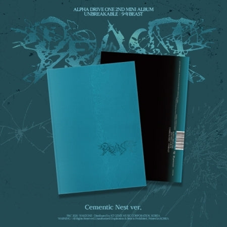 [PRE-ORDER] ALPHA DRIVE ONE -  2nd Mini Album ‘UNBREAKABLE : 少年BEAST’ (Cementic Nest ver.)