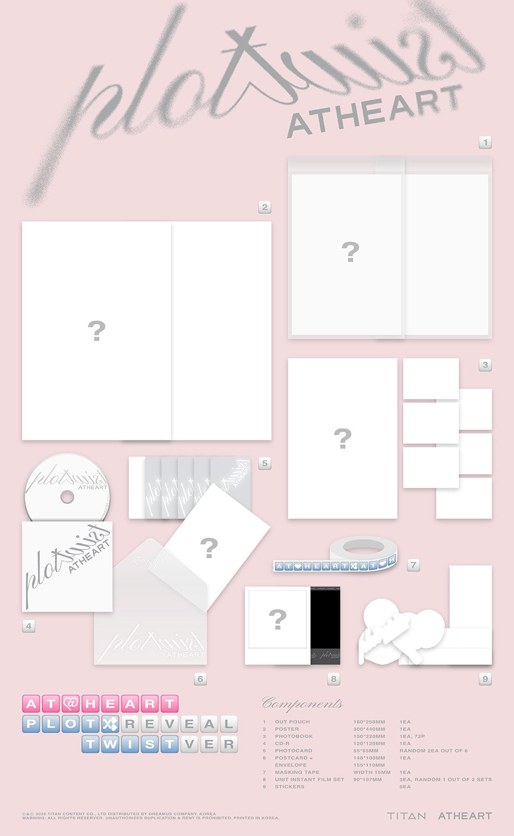ATHEART - 1st EP ‘Plot Twist’ (Reveal Ver.)
