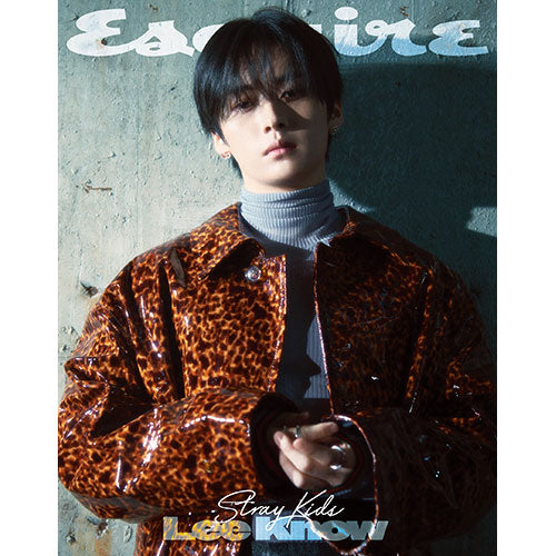 LEE KNOW (STRAY KIDS) - Esquire Magazine August 2025 Issue