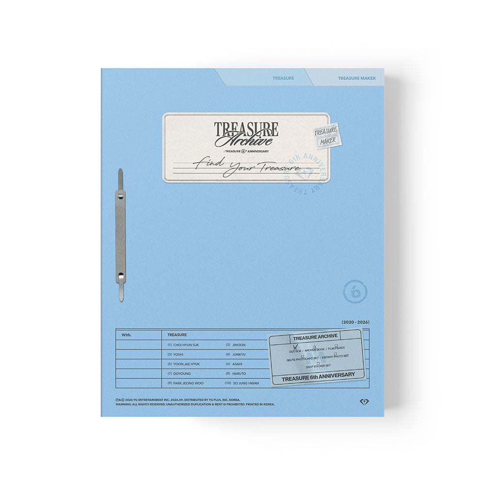 TREASURE - ‘TREASURE ARCHIVE : TREASURE 6th Anniversary’