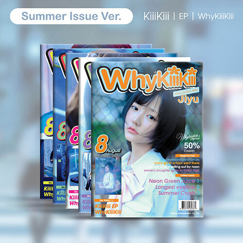 KIIIKIII - EP Album ‘WhyKiiiKiii’ (Summer Issue Ver)