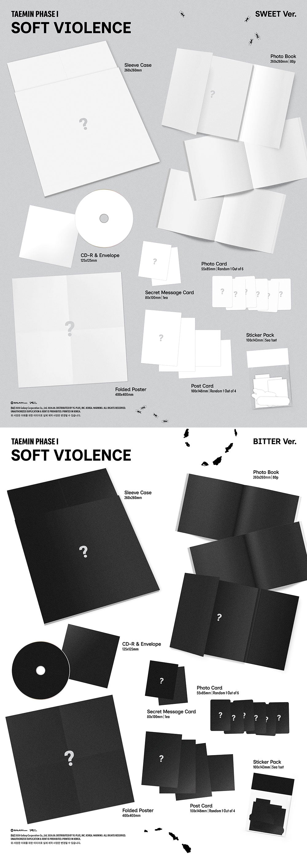 [PRE-ORDER] TAEMIN - ‘PHASE I : Soft Violence’ (PHOTO BOOK ver.)