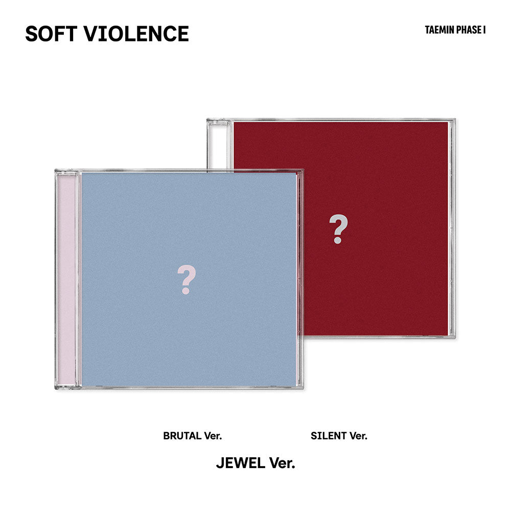 [PRE-ORDER] TAEMIN - ‘PHASE I : Soft Violence’ (JEWEL CASE ver.)