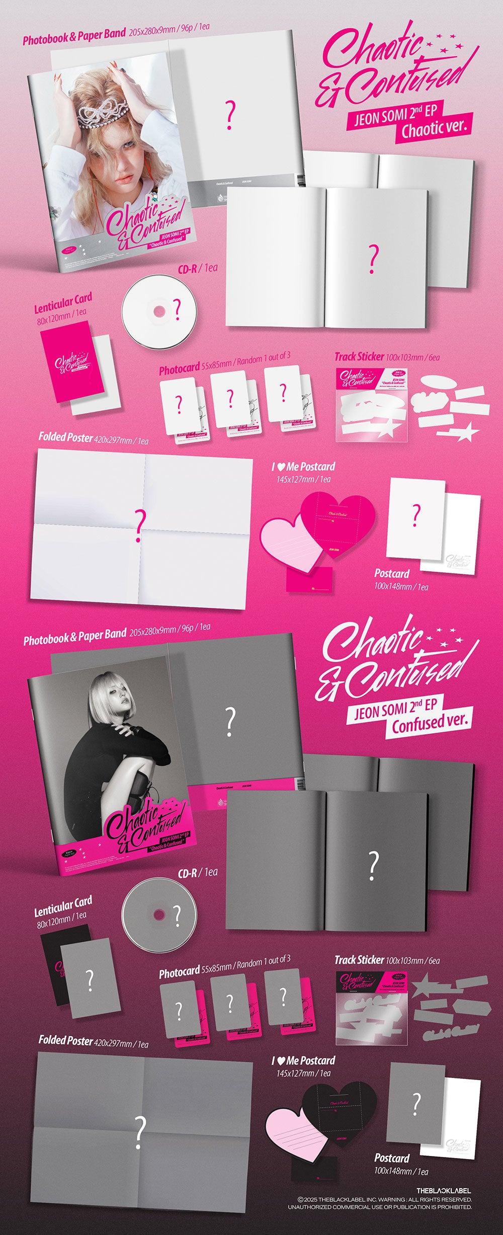 [PRE-ORDER] JEON SOMI - 2nd EP ‘Chaotic & Confused’