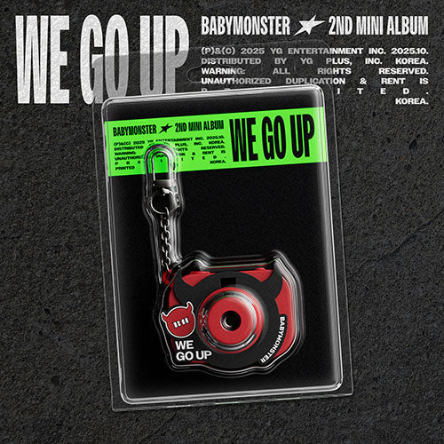 [PRE-ORDER] BABYMONSTER - 2nd MINI ALBUM ‘WE GO UP’ (MINI BEAM KEYRING Ver.)