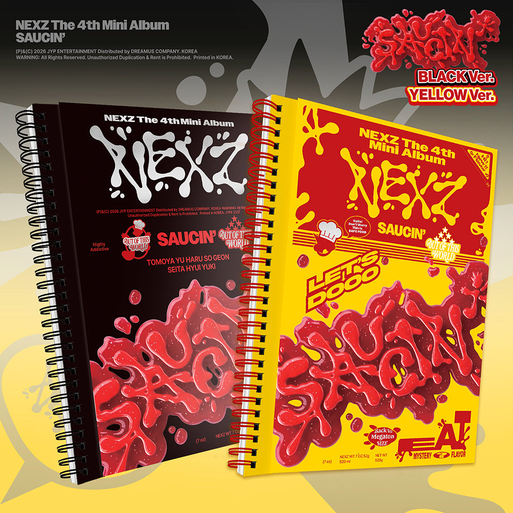 [PRE-ORDER] NEXZ - 4th Mini Album ‘SAUCIN’ (Photobook)