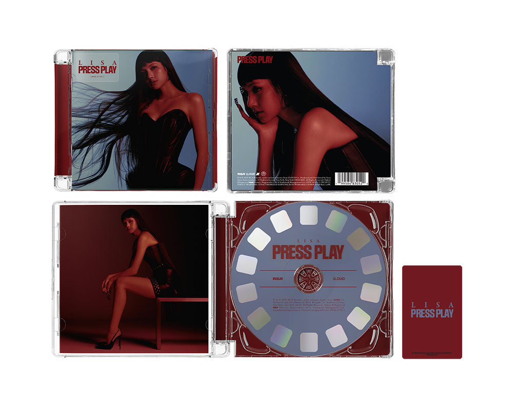 LISA (BLACKPINK) - ‘PRESS PLAY’ (Jewel Case ver.)