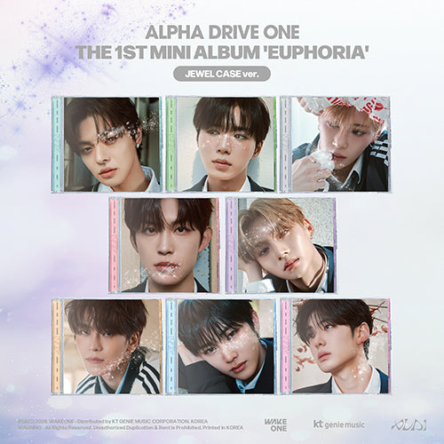ALPHA DRIVE ONE - 1st MINI ALBUM ‘EUPHORIA’ (Jewel Case)