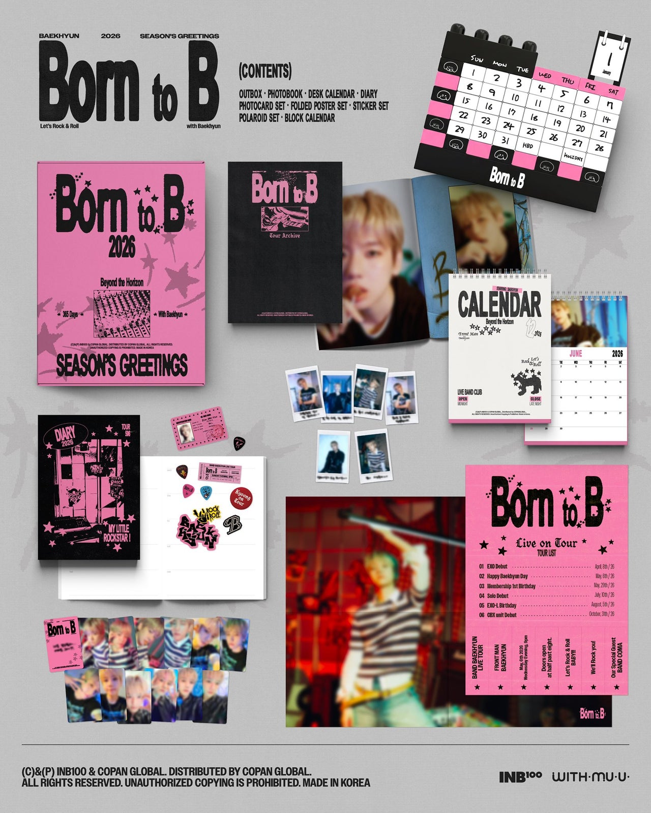 BAEKHYUN - ‘Born To B’ 2026 Season’s Greeting