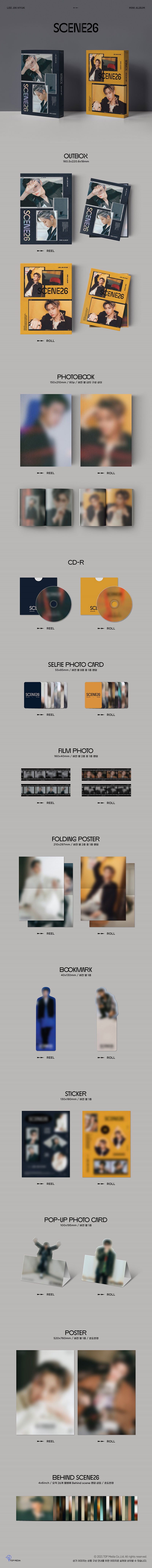 LEE JIN HYUK Mini Album - SCENE26