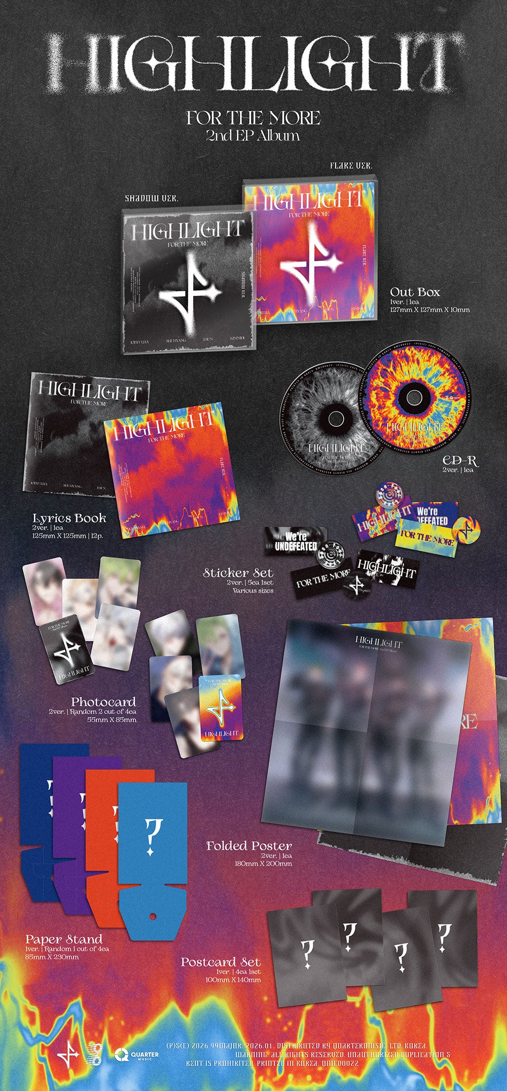 FOR THE MORE - ‘HIGHLIGHT’ 2nd EP