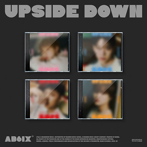 [PRE-ORDER] AB6IX - 10th EP 'UPSIDE DOWN' (JEWEL CASE VER.)