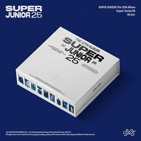 SUPER JUNIOR - 12th Full Album 'Regular' (25 Version)