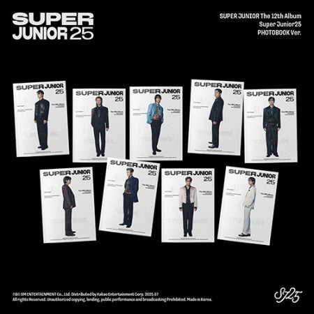 SUPER JUNIOR - 12th Full Album 'Regular' (Photobook Ver.)