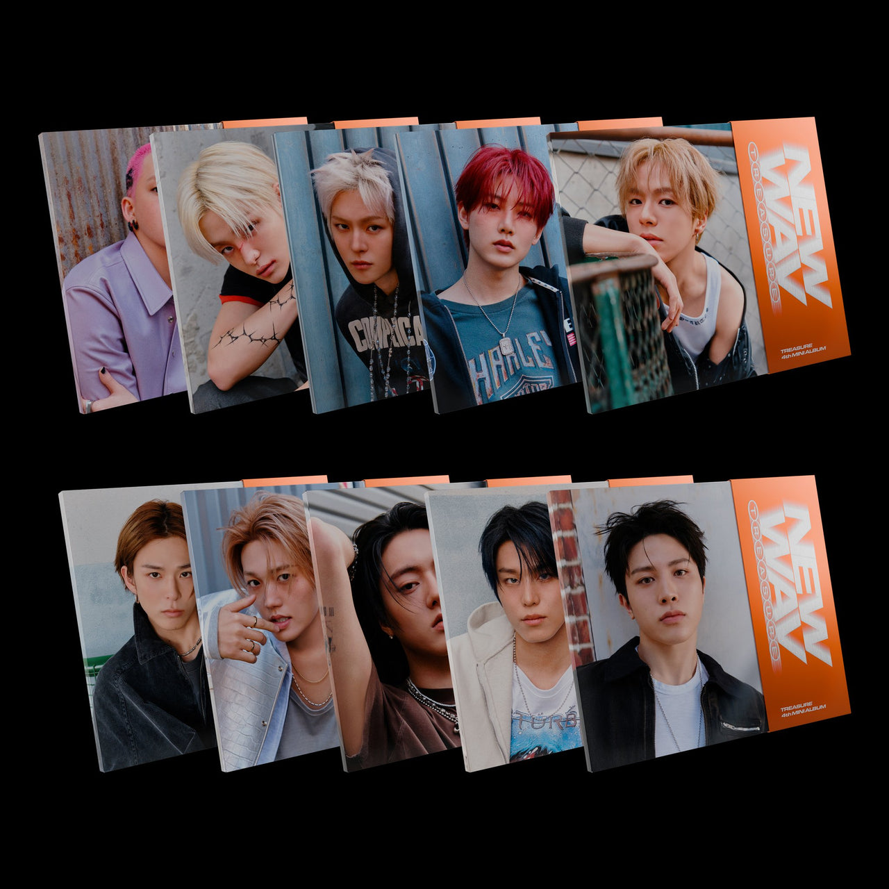 [PRE-ORDER] TREASURE - 4th Mini Album ' NEW WAV'(RAW ver)