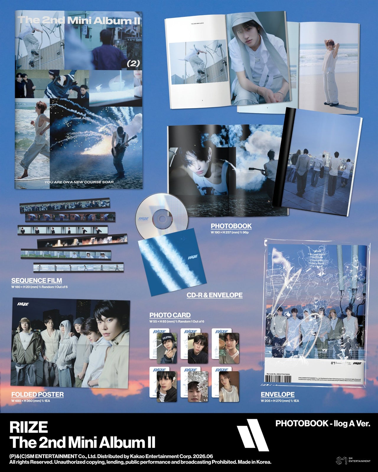 [PRE-ORDER] RIIZE - 2nd Mini Album ‘ll’ (Photobook)