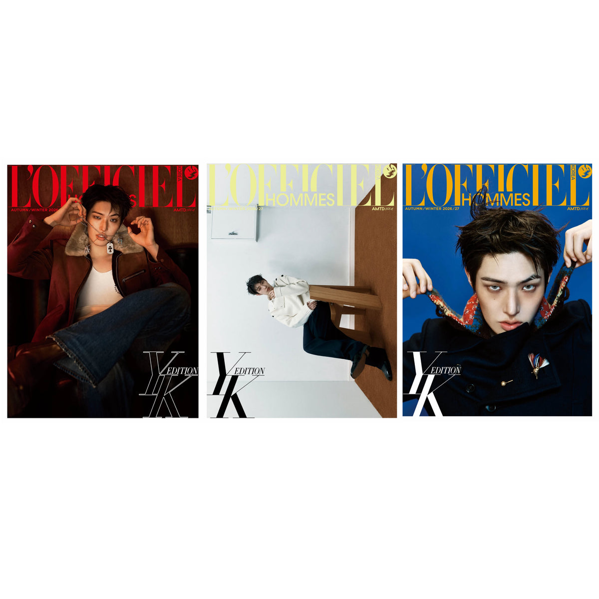MINGI (ATEEZ) - L’OFFICIEL HOMMES YK Edition (Autumn/Winter 2026 Issue)