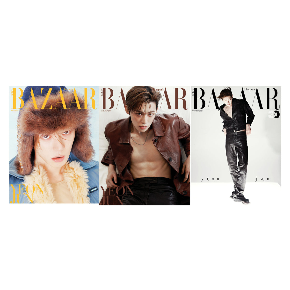 [PRE-ORDER] YEONJUN (TXT) - HARPER’S BAZAAR October 2026 Issue