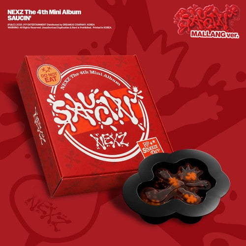 [PRE-ORDER] NEXZ - 4th Mini Album ‘SAUCIN’’ (MALLANG ver.)