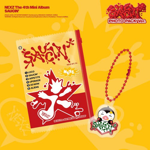 [PRE-ORDER] NEXZ - 4th Mini Album ‘SAUCIN’’ (PHOTO PACK ver.)