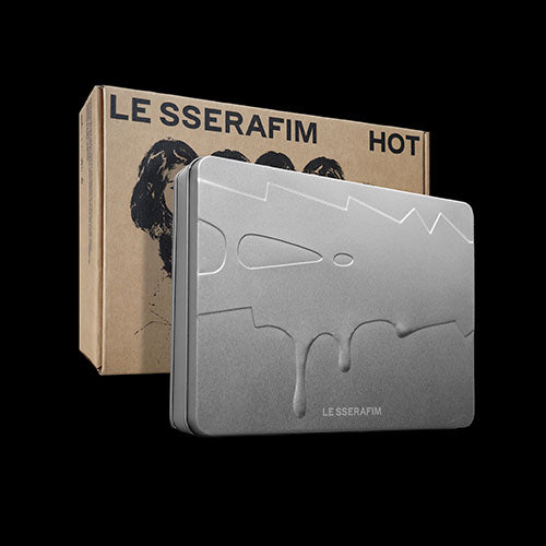LE SSERAFIM - 5th Mini Album ‘HOT’ (TIN CASE ver.)
