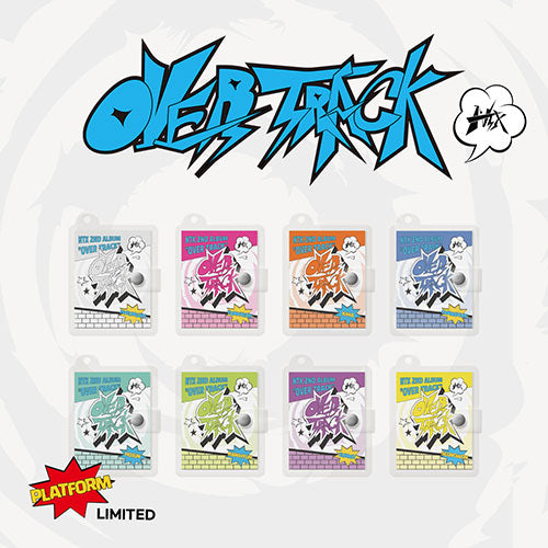 NTX - 2nd Album 'OVER TRACK’ (BINDER KEYRING Ver.)