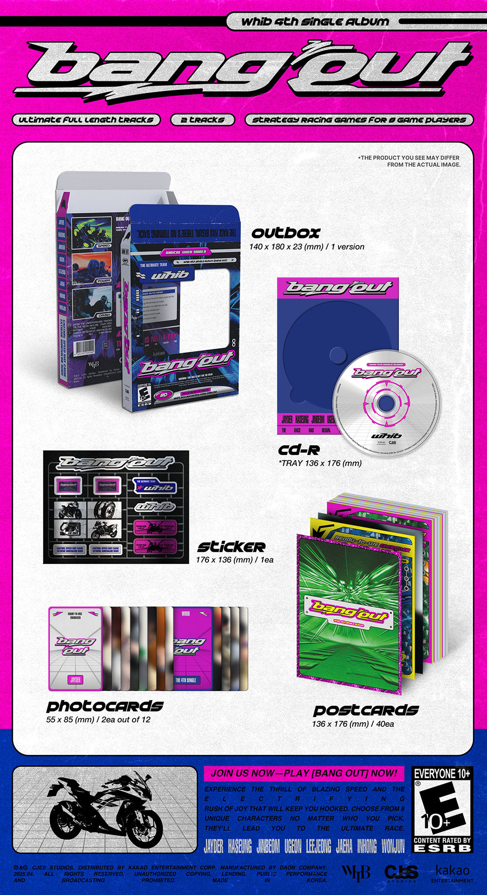 WHIB - 4th Single Album ‘BANG OUT’