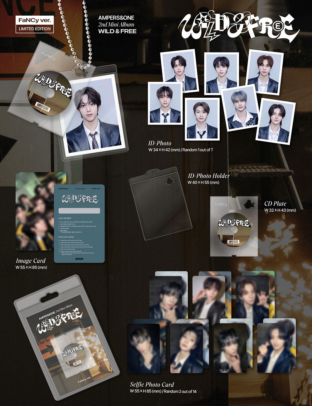AMPERS&ONE - 2ND MINI ALBUM ‘WILD&FREE’ (FaNCy Ver.)