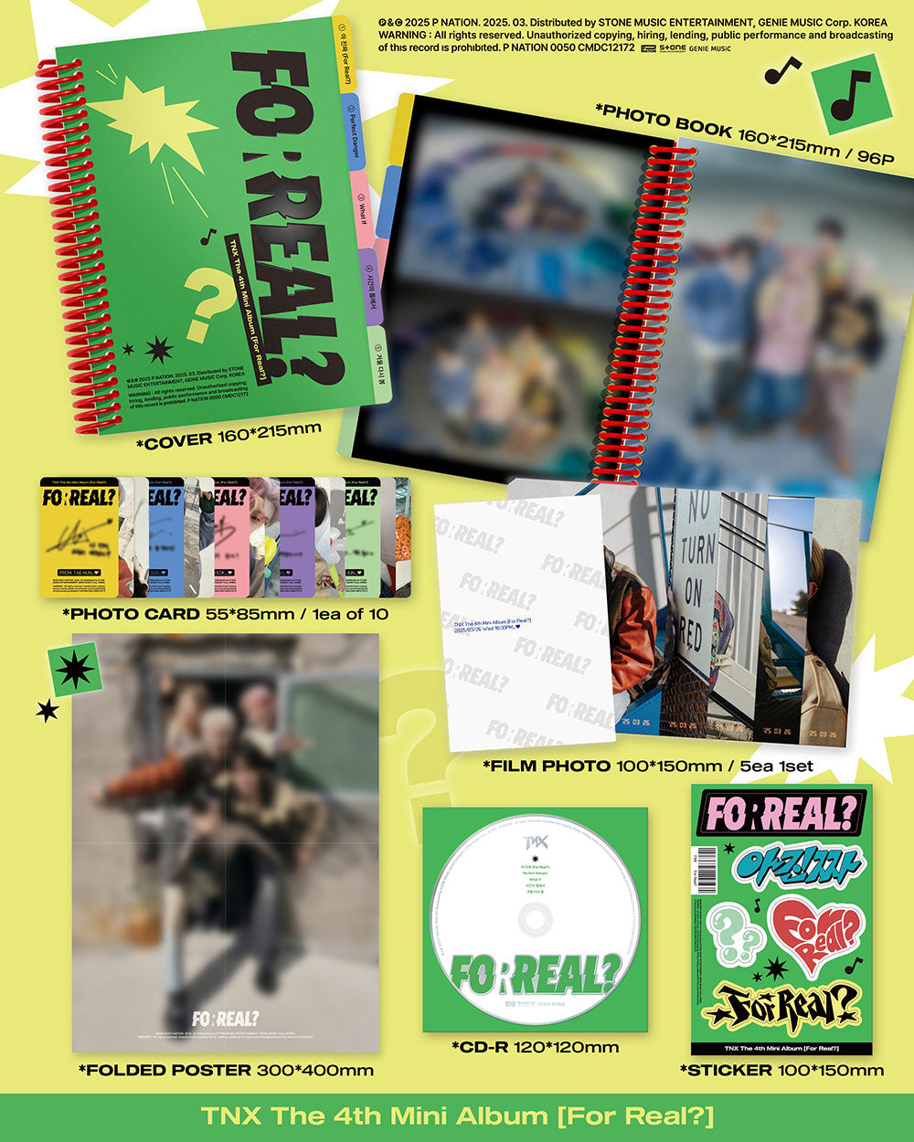 TNX - The 4th Mini Album ‘For Real?’