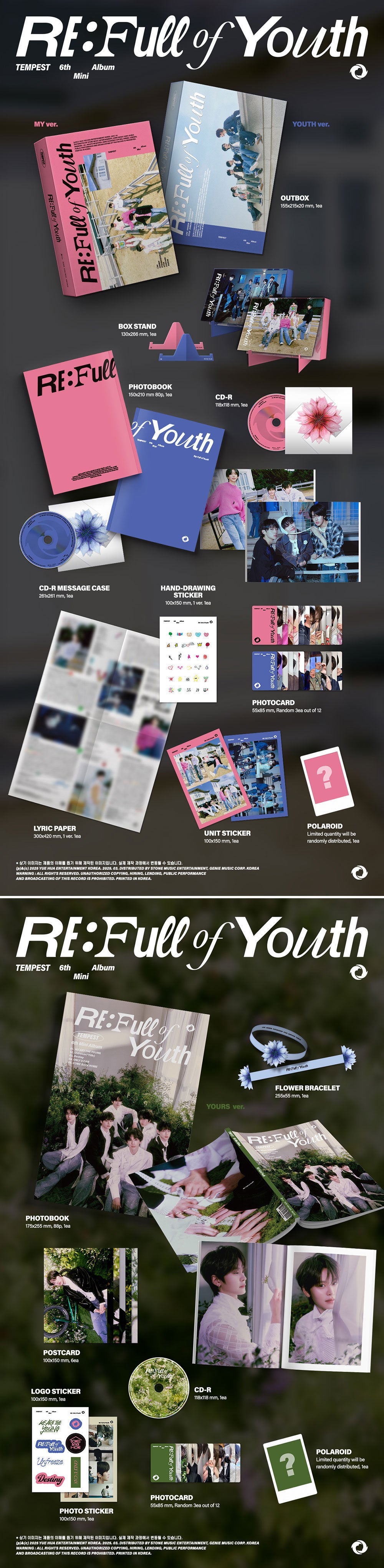 TEMPEST - 6th Mini Album ‘RE: Full of Youth’