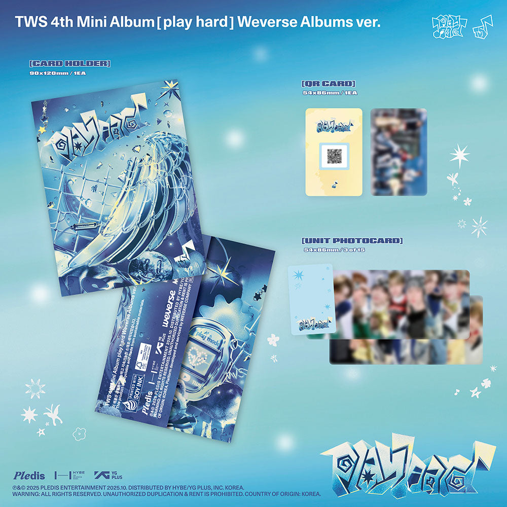 TWS - 4th Mini Album 'play hard' (Weverse ver)